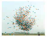 Ballonflug-Ballons-Aufstieg-der-Heliumballons-Ballonweitflug-Wettbewerb-Ballonservice