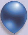 Luftballons Kristall Blau