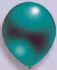 Luftballons Kristall Teal, Dunkelgrün