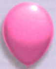 Luftballon in 30 cm, Farbe Pink Luftballon pink 30 cm