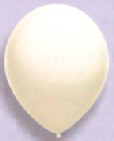 Luftballon in 30 cm, Farbe Weiß Luftballon weiss 30 cm