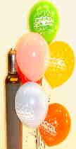 Ballons Helium Geburtstagsfeier
