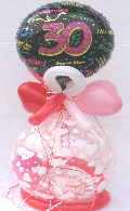 Geburtstag: Geschenk im Ballon