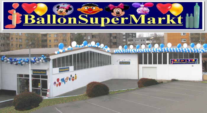 Ballonsupermarkt Hagen, nahe Bochum