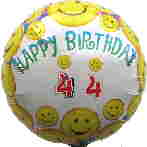 Folienballon: BirthdayZahlen