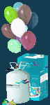 Einwegbehälter Luftballons Informationen