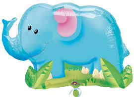 Folienballon: Elefant