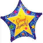 Folienballon: GOOD LUCK 4