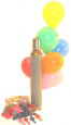 Ballons und Helium zum Geburtstag
