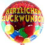 Folienballon: Herzlichen Glückwunsch1