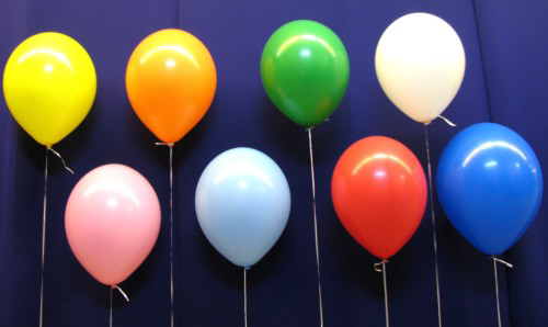 Latexballons Metallic 25 cm