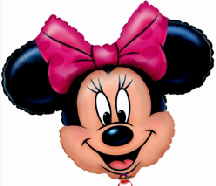 Folienballon: Minnie Shape