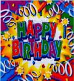 Geburtstagsdekoration Servietten Happy Birthday 03