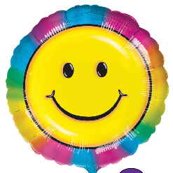 Smiley Geburtstag Folienballon