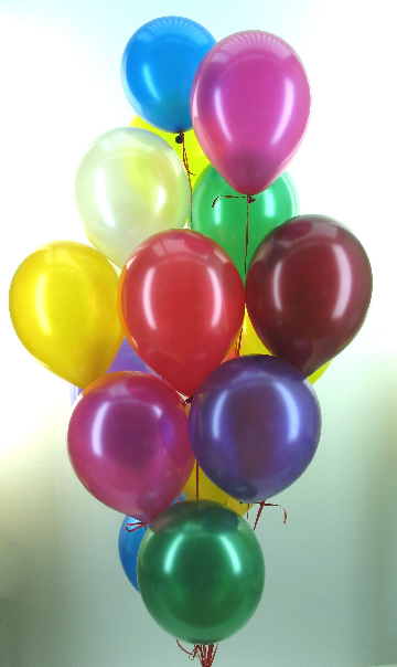 Latexballons Traube Metallic 2