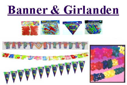 Warengr BANER & GIRLANDEN