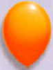 Luftballons orange