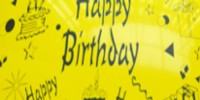Riesenballon-Geburtstag-Farbe-Gelb
