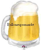 Folienballon: Bier, Bierkrug-Ballon