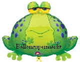 Frosch-Ballons-aus-Folie-Folienballon