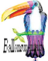 Tukan-Ballons-aus-Folie-Folienballon