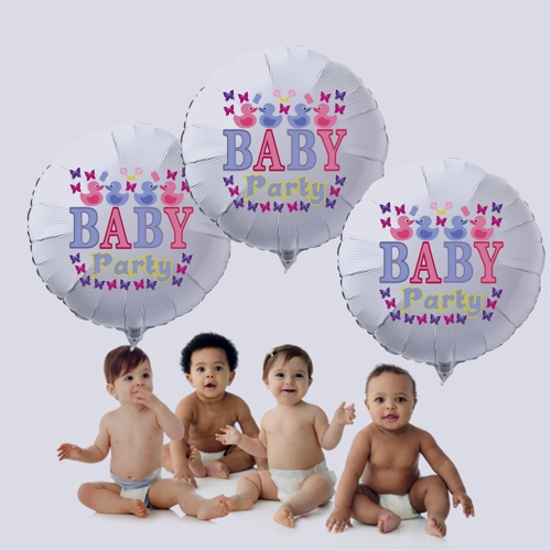 Baby Party Luftballons mit Helium