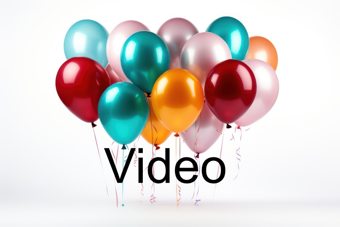 Video Metallic Luftballons
