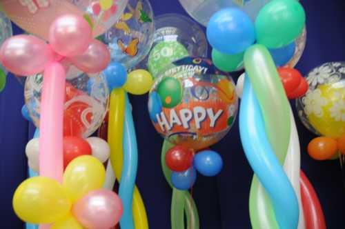 Bubbles-Luftballons-Geburtstag