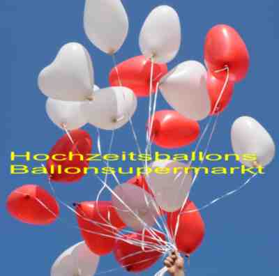 Hochzeitsballons im Ballonsupermarkt