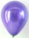 Luftballon-Rundform-Rundballon-Violett