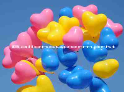 Luftballons-in-Herzform-Herzluftballons-Herzballons