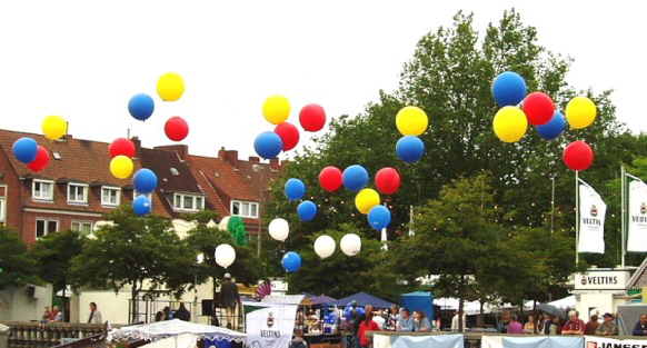 Ballondekoration-Riesenballons