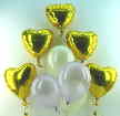 Luftballons-Hochzeit-Goldene-Herzen-aus-Folie-mit-Perlmutt-Ballons