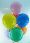 Luftballons in 40 cm in einer Ballontraube