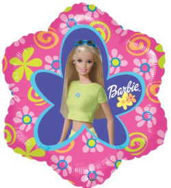 Barbie Druck auf Folienballon