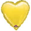 Herz gold klein Folienballons