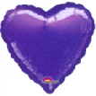 Herz lila Folienballons