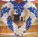 Luftballondekoration Liebe Hochzeit