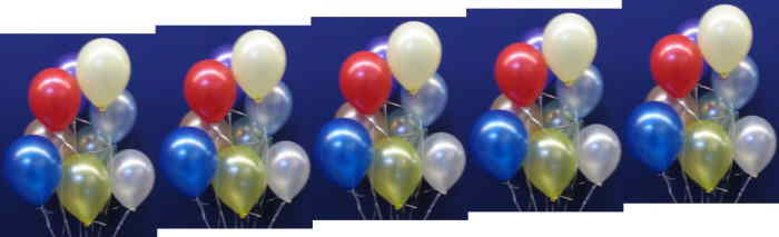 Luftballons Metallic 25 cm