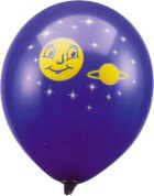 Luftballons Satellit Sterne