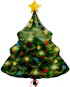 Weihnachten Tannenbaum, Luftballon zur Weihnachtsdekoration