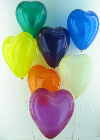 Ballondekoration-Herzluftballons-bunt-Ballontraube