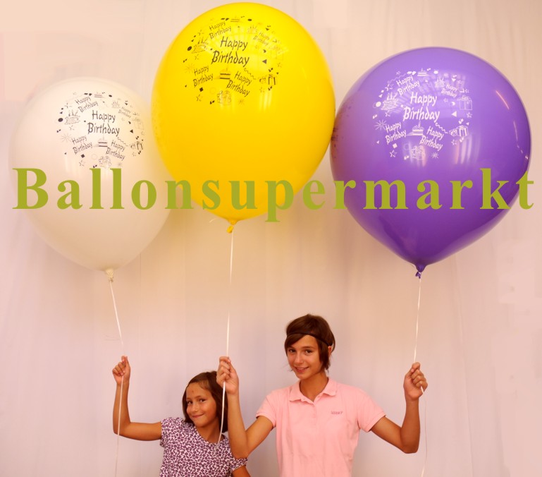 Riesenballons Geburtstag Ballonsupermarkt