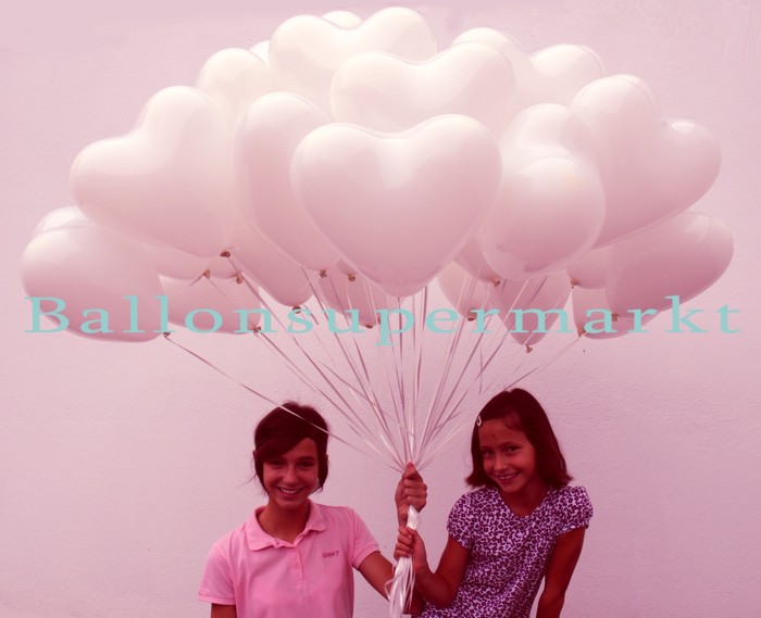 Herzluftballons-Hochzeit-Geschenk