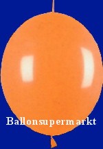 Girlandenballon-Kettenballon-Luftballon-Link-a-Loon-Orange