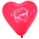 Latex-Herzballon I Love You: Ich liebe dich