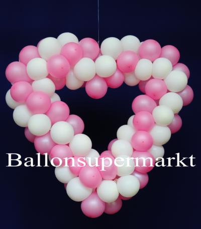 Hochzeitsdeko-Herz-aus-Luftballons-Hochzeitsherz