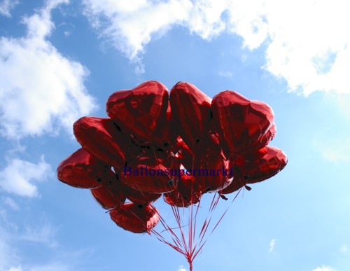 Luftballons Hochzeit Folienluftballons
