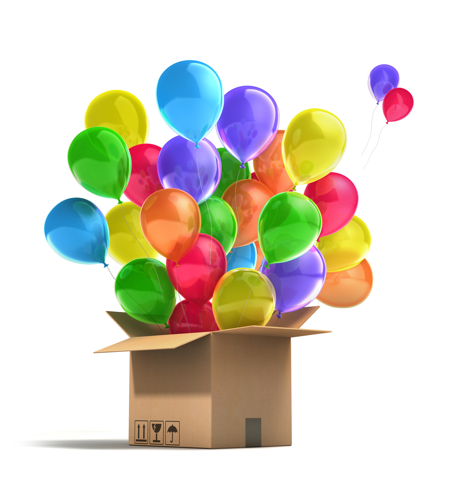Versand von Luftballons schnell gut günstig im Ballonsupermarkt-Onlineshop