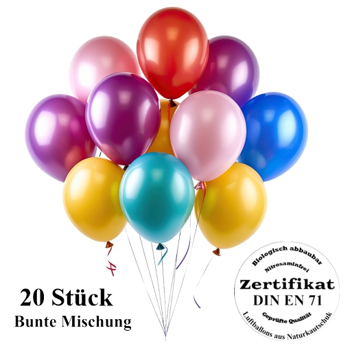 Metallic Luftballons Sonderpreis